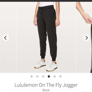 Lululemon On The Fly Jogger *Woven - 28” Black